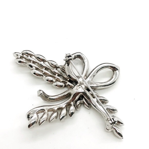 Vintage Signed Albion Rhinestone Brooch RARE - Picture 7 of 8